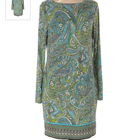 MICHAEL Michael Kors Dresses & Skirts - New Michael Kors Paisley 3/4 Sleeve Dress NWT